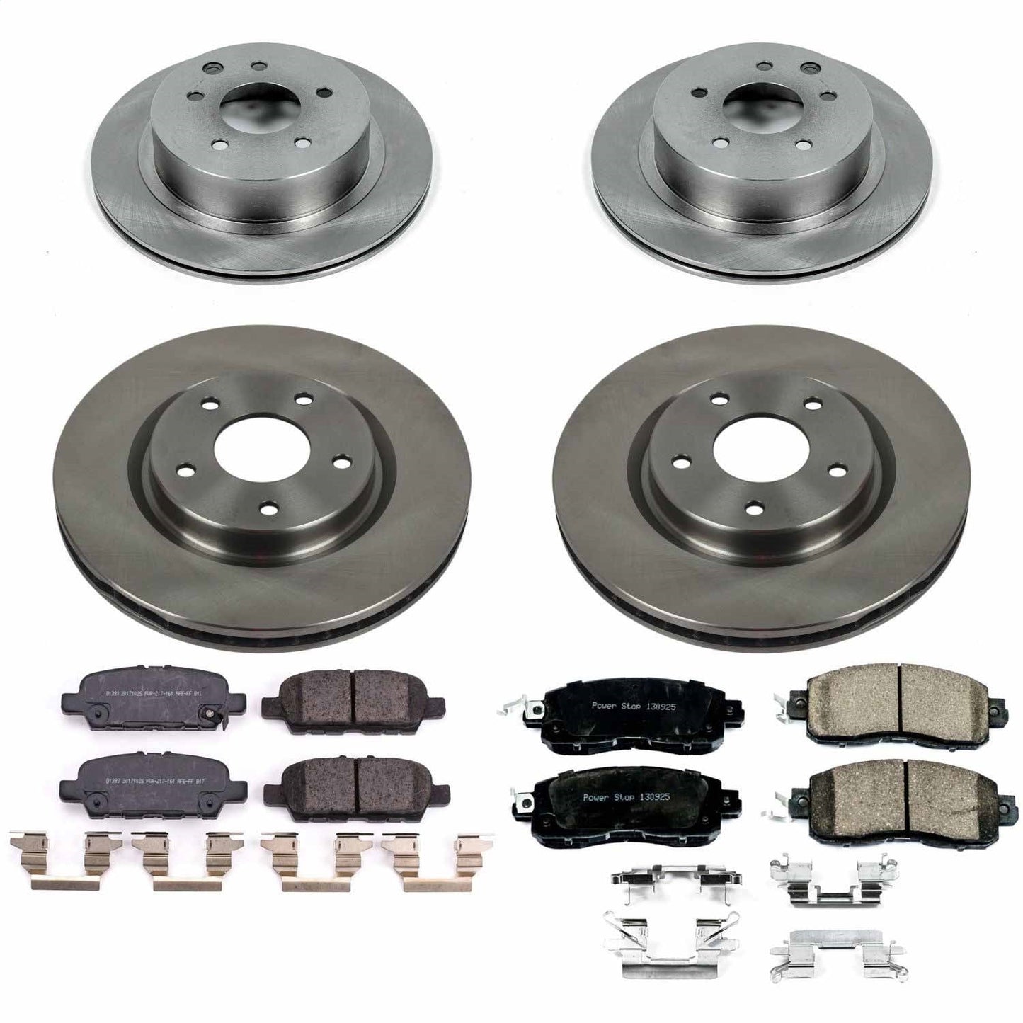 PowerStop 14-17 Nissan Leaf Front & Rear Autospecialty Brake Kit (KOE8288)