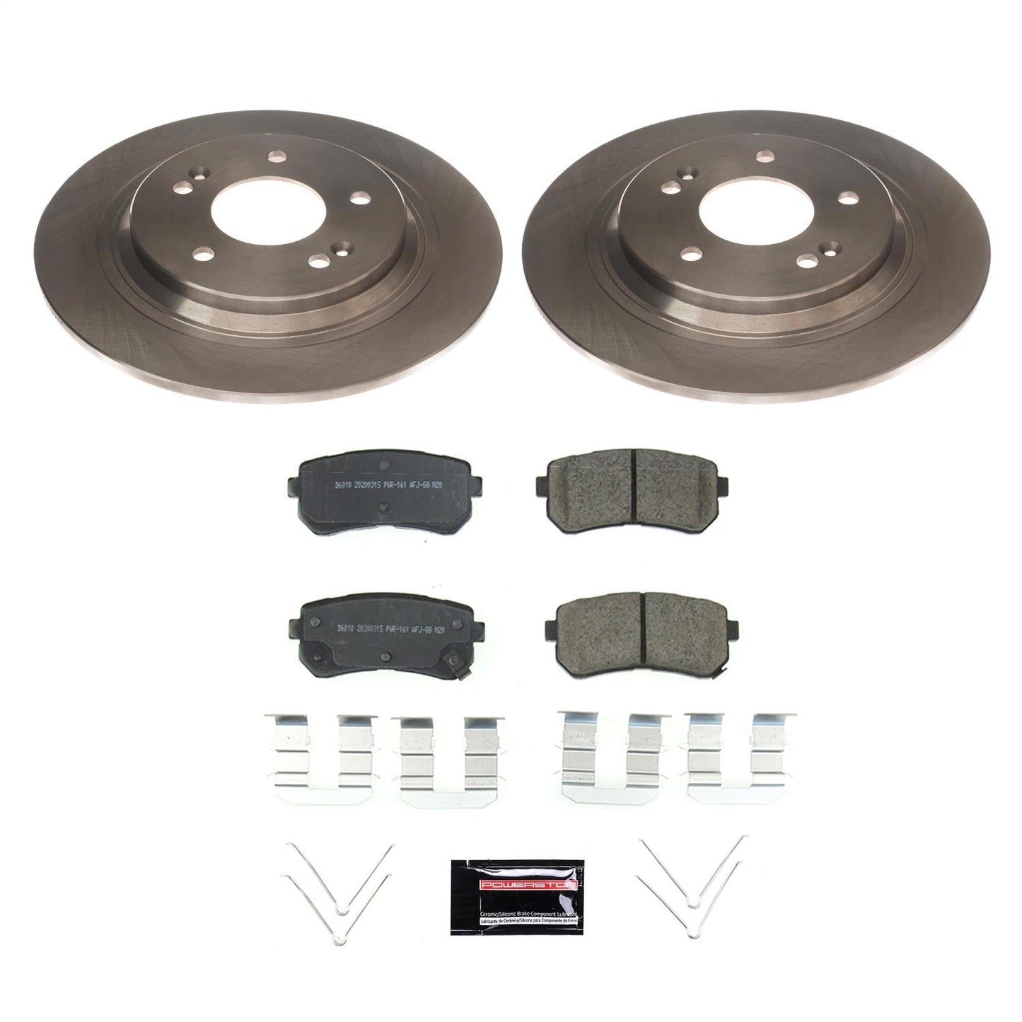 PowerStop 18-20 Hyundai Kona Rear Autospecialty Brake Kit (KOE8306)