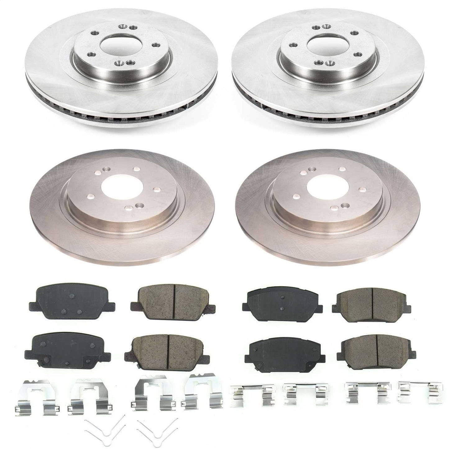 PowerStop 2019 Hyundai Santa Fe Front & Rear Autospecialty Brake Kit (KOE8308)