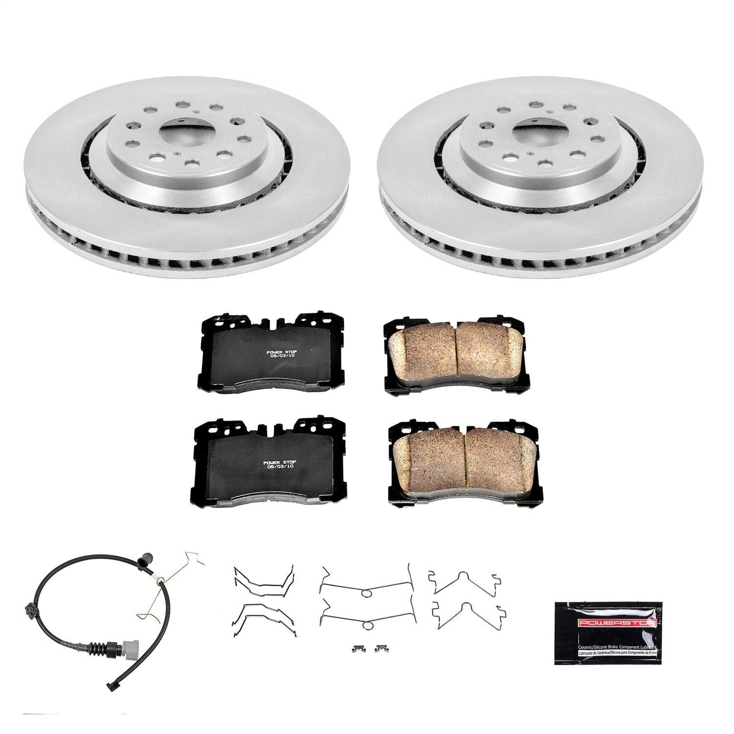 PowerStop 18-19 Lexus LS500 Front Autospecialty Brake Kit (KOE8320)