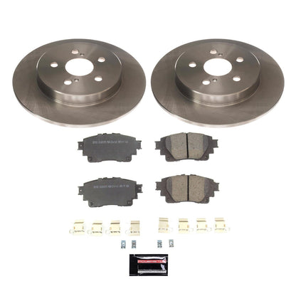 PowerStop 2019 Toyota Corolla Rear Autospecialty Brake Kit (KOE8336)