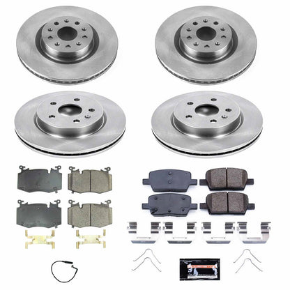 PowerStop 2019 Cadillac CT6 Front & Rear Autospecialty Brake Kit (KOE8341)