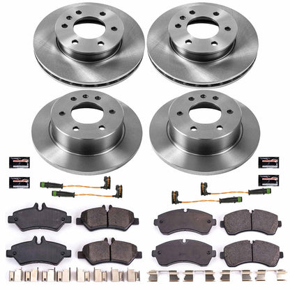 PowerStop 2017 Freightliner Sprinter 3500 Front & Rear Autospecialty Brake Kit (KOE8342)