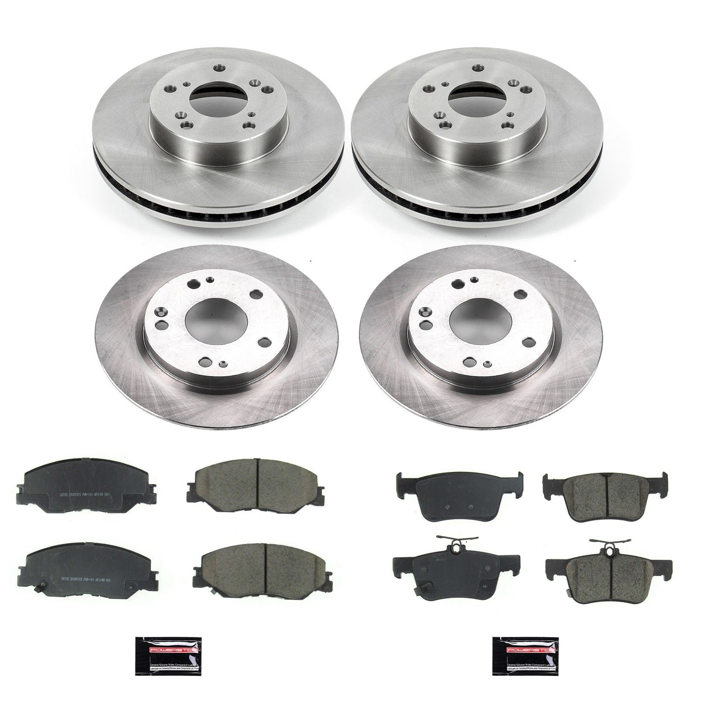 PowerStop 2019 Honda Insight Front & Rear Autospecialty Brake Kit (KOE8343)