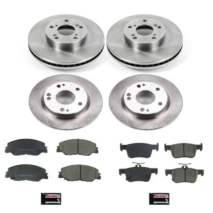PowerStop 2019 Honda Insight Front & Rear Autospecialty Brake Kit (KOE8343)