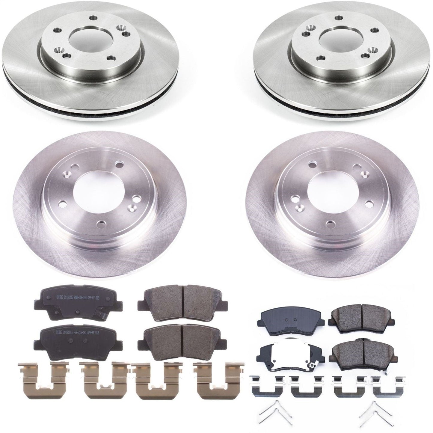 PowerStop 2019 Hyundai Elantra Front & Rear Autospecialty Brake Kit (KOE8344)