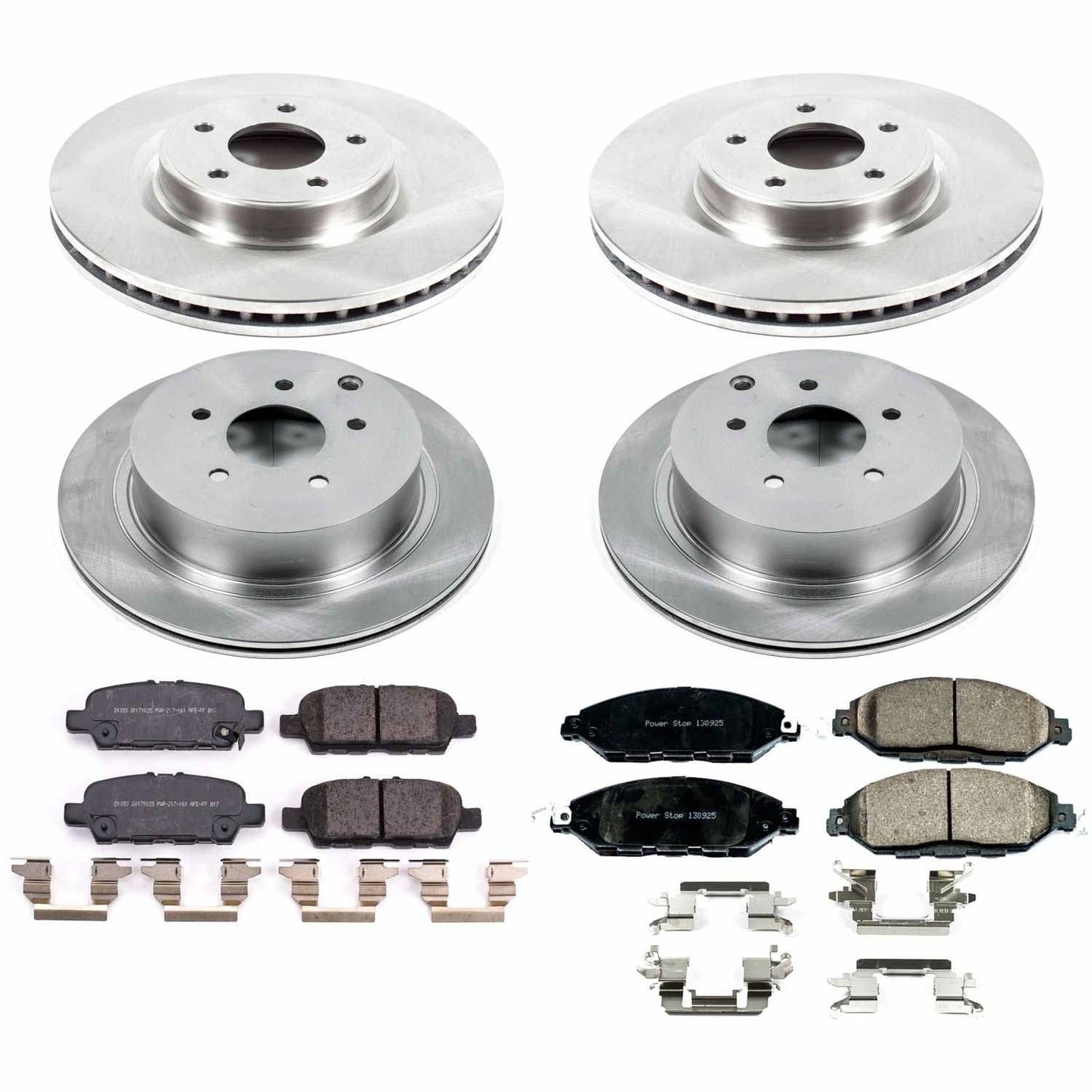 PowerStop 2019 Infiniti QX60 Front & Rear Autospecialty Brake Kit (KOE8347)