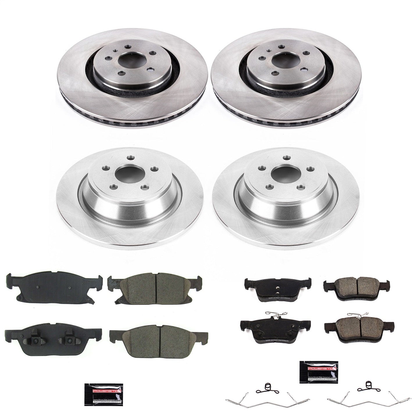 PowerStop 2019 Ford Edge Front & Rear Autospecialty Brake Kit (KOE8349)