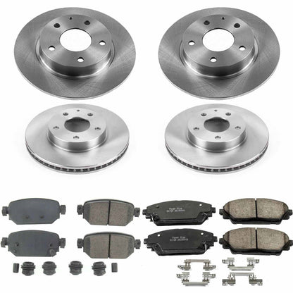 PowerStop 2019 Mazda CX-3 Front & Rear Autospecialty Brake Kit (KOE8350)
