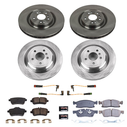 PowerStop 16-17 Mercedes-Benz GLE400 Front & Rear Autospecialty Brake Kit (KOE8353)