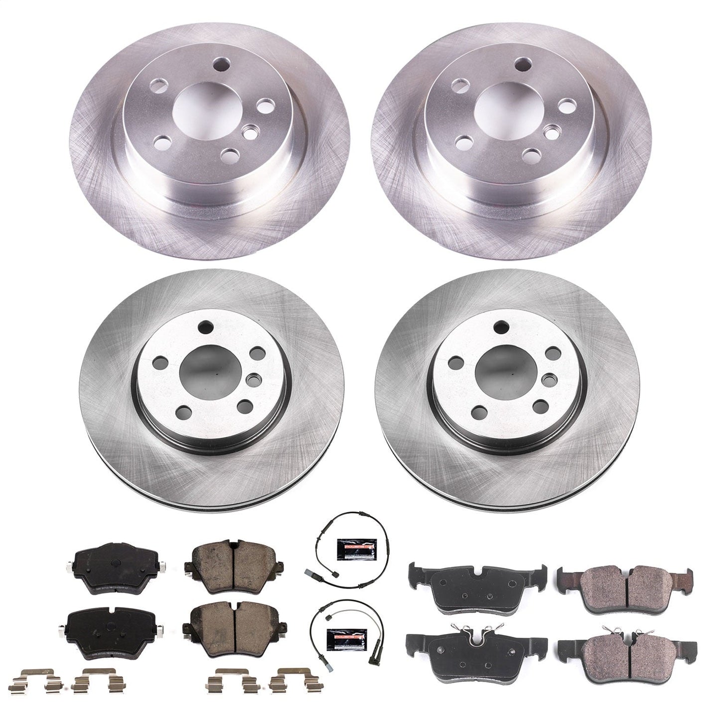 PowerStop 2019 Mini Cooper Clubman Front & Rear Autospecialty Brake Kit (KOE8355)
