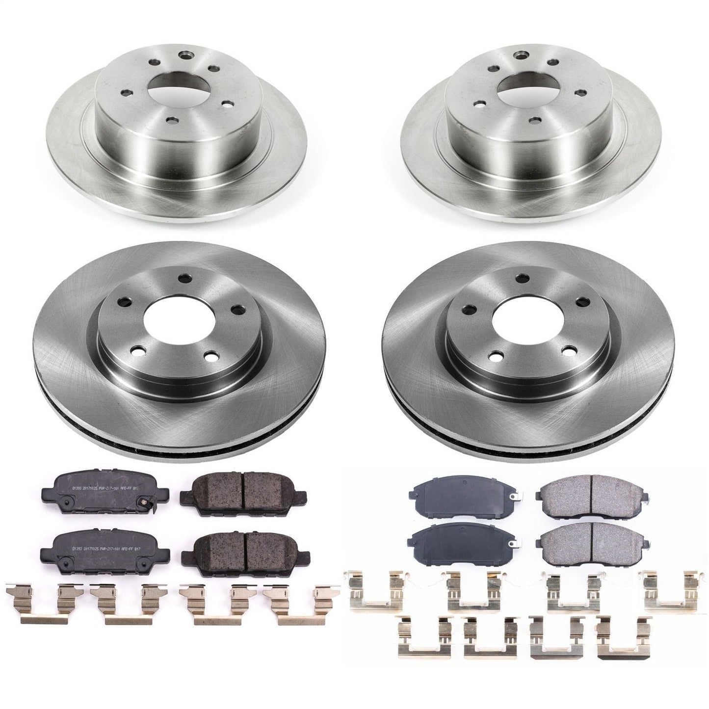 PowerStop 2019 Nissan Sentra Front & Rear Autospecialty Brake Kit (KOE8359)