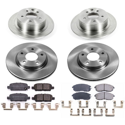 PowerStop 2019 Nissan Sentra Front & Rear Autospecialty Brake Kit (KOE8359)