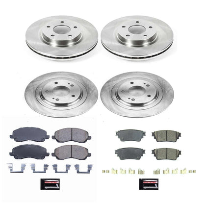 PowerStop 17-19 Mitsubishi Outlander Front & Rear Autospecialty Brake Kit (KOE8397)