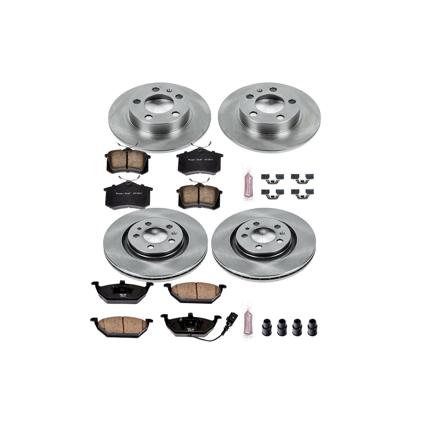 PowerStop 99-06 Volkswagen Beetle Front & Rear Autospecialty Brake Kit (KOE840)