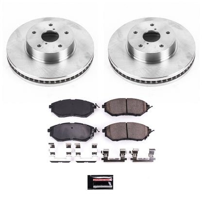 PowerStop 2015 Subaru Legacy Front Autospecialty Brake Kit (KOE8404)