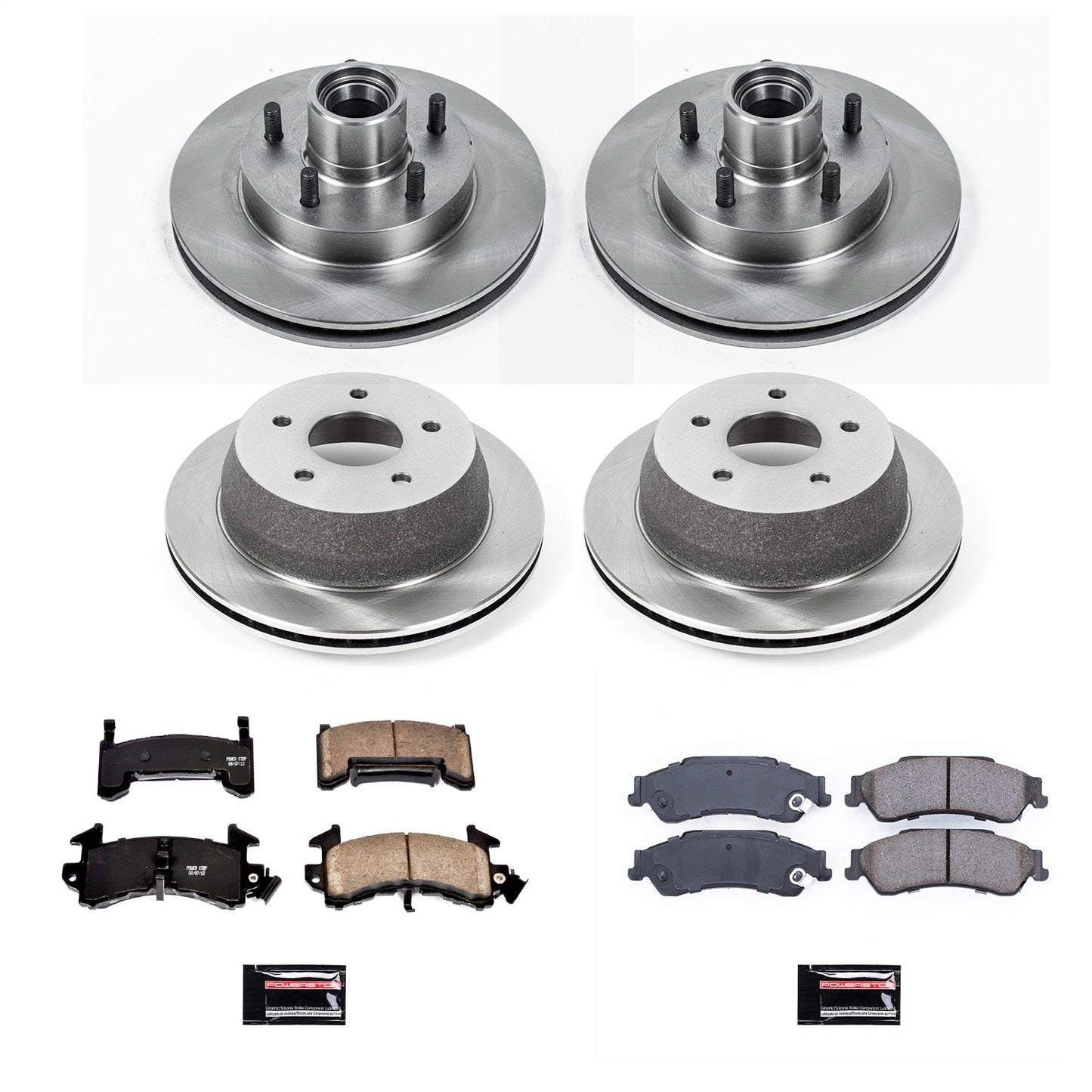 PowerStop 2003 Chevrolet S10 Front & Rear Autospecialty Brake Kit (KOE8437)