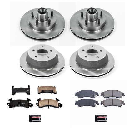 PowerStop 2003 Chevrolet S10 Front & Rear Autospecialty Brake Kit (KOE8437)