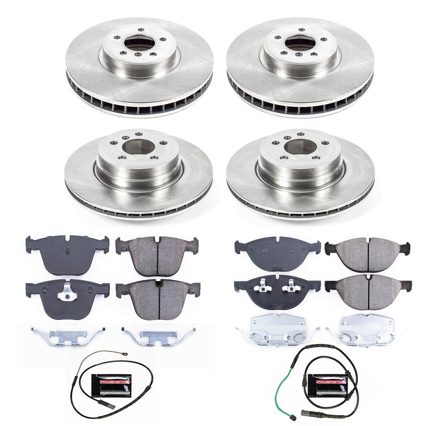 PowerStop 2019 BMW X6 Front and Rear Autospecialty Brake Kit (KOE8442)