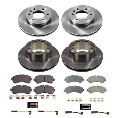 PowerStop 2019 Mercedes-Benz Sprinter 4500 Front & Rear Autospecialty Brake Kit (KOE8450)