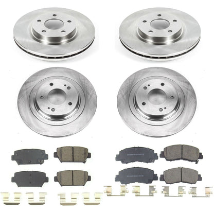 PowerStop 2018 Mitsubishi Eclipse Cross Front & Rear Autospecialty Brake Kit (KOE8461)