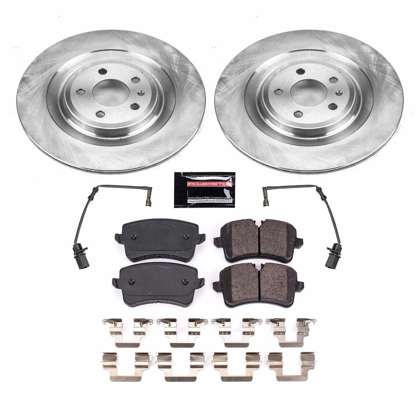 PowerStop 2018 Audi S8 Rear Autospecialty Brake Kit (KOE8486)