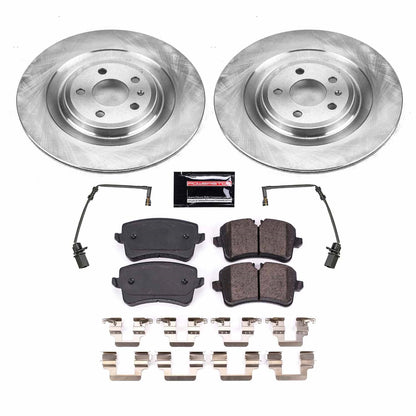 PowerStop 2018 Audi S8 Rear Autospecialty Brake Kit (KOE8486)