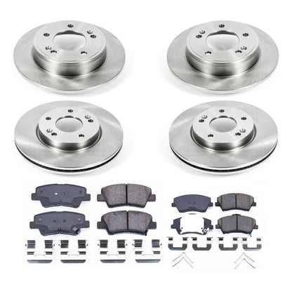 PowerStop 18-20 Hyundai Elantra GT Front & Rear Autospecialty Brake Kit (KOE8508)