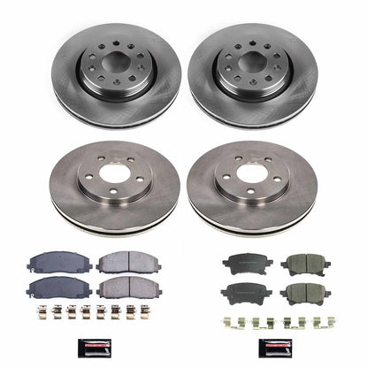 PowerStop 20-21 Jeep Gladiator Front & Rear Autospecialty Brake Kit (KOE8509)