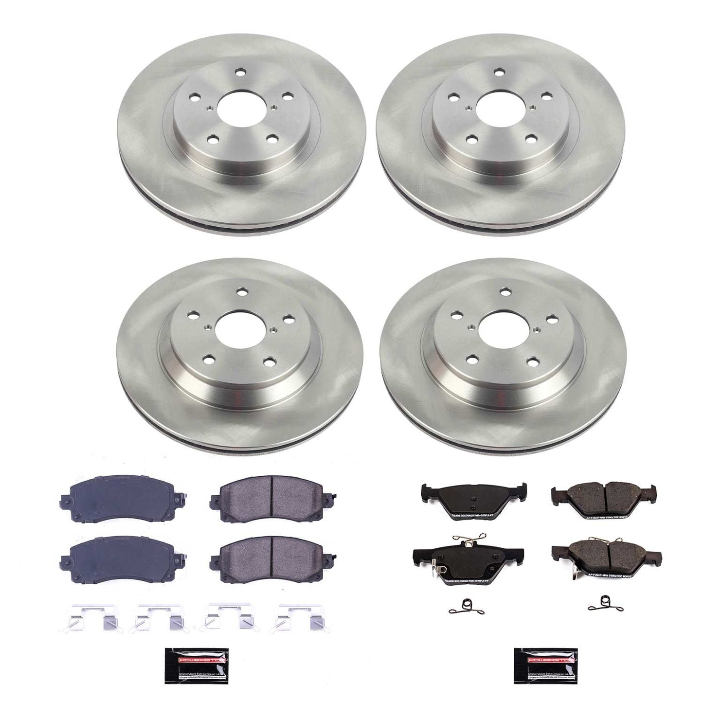 PowerStop 19-21 Subaru Forester Front & Rear Autospecialty Brake Kit (KOE8520)