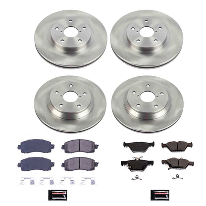 PowerStop 19-21 Subaru Forester Front & Rear Autospecialty Brake Kit (KOE8520)