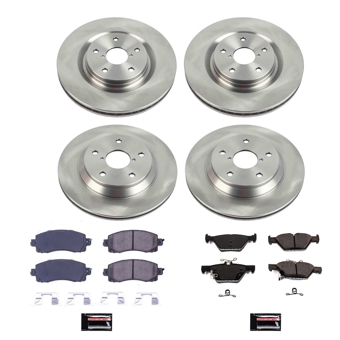 PowerStop 19-21 Subaru Forester Front & Rear Autospecialty Brake Kit (KOE8521)