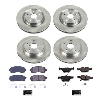 PowerStop 19-21 Subaru Forester Front & Rear Autospecialty Brake Kit (KOE8521)