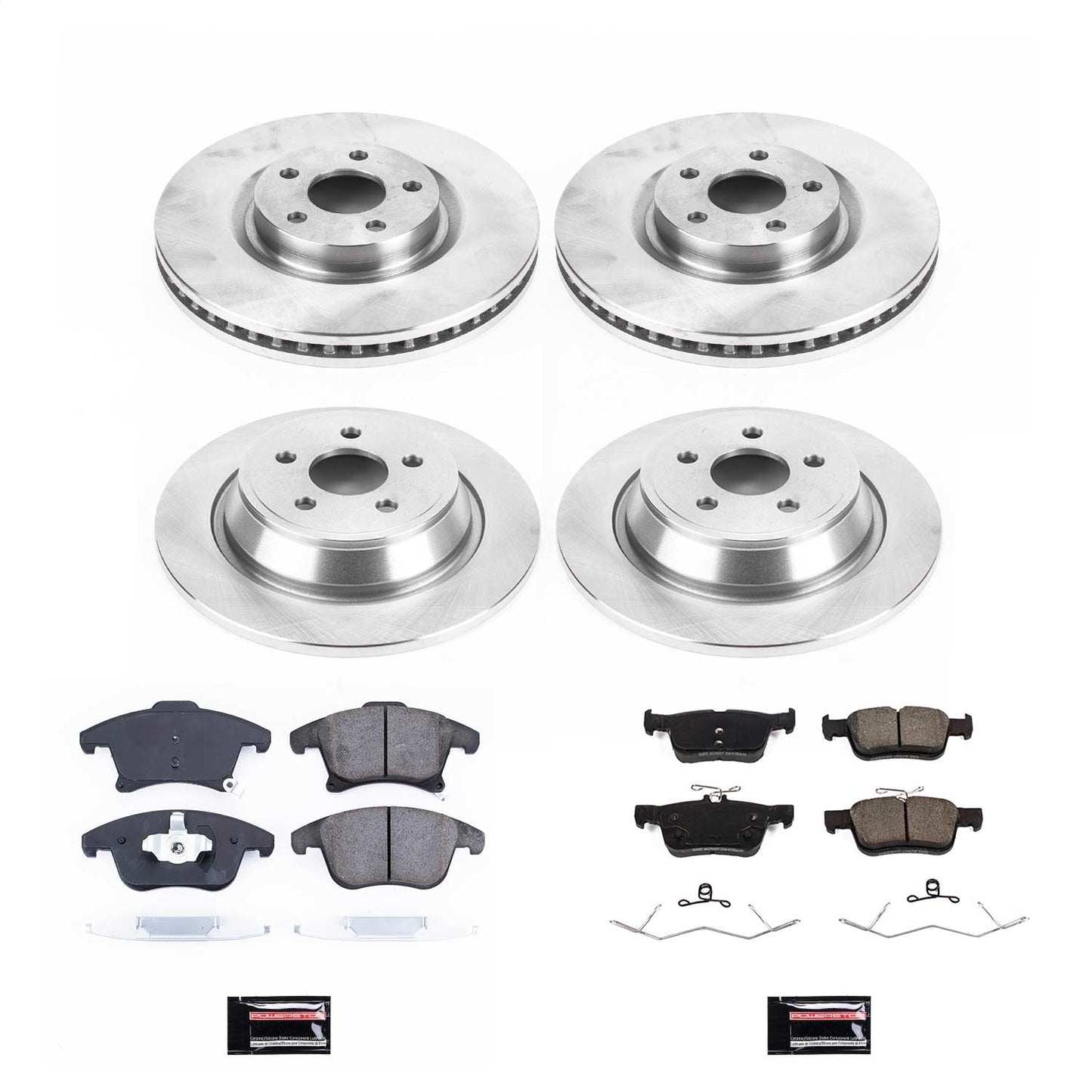 PowerStop 19-20 Ford Police Responder Hybrid Front & Rear Autospecialty Brake Kit (KOE8541)