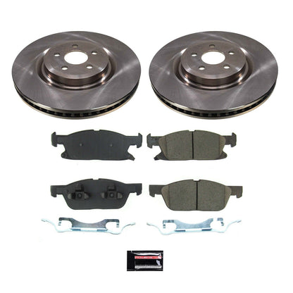 PowerStop 19-20 Ford Edge Front Autospecialty Brake Kit (KOE8542)