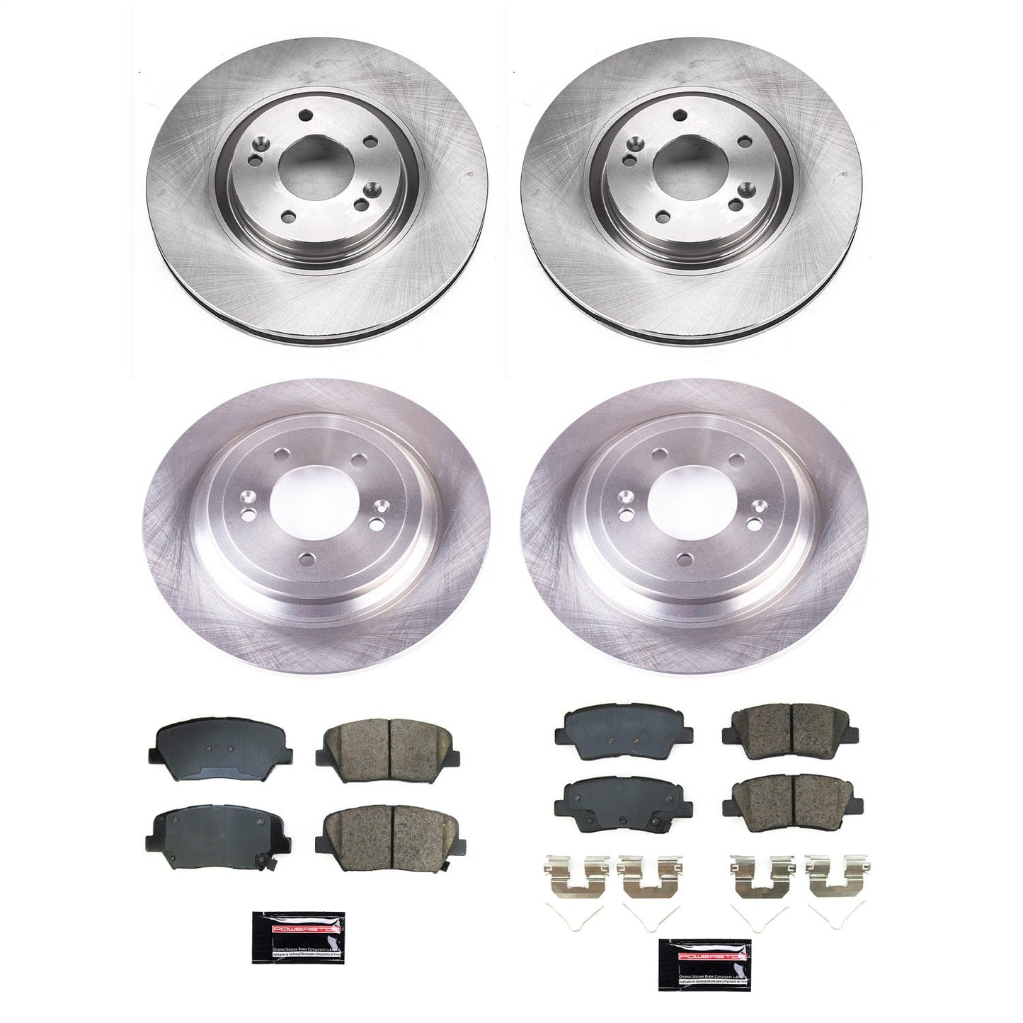PowerStop 19-21 Hyundai Nexo Front & Rear Autospecialty Brake Kit (KOE8612)