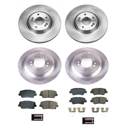 PowerStop 19-21 Hyundai Nexo Front & Rear Autospecialty Brake Kit (KOE8612)