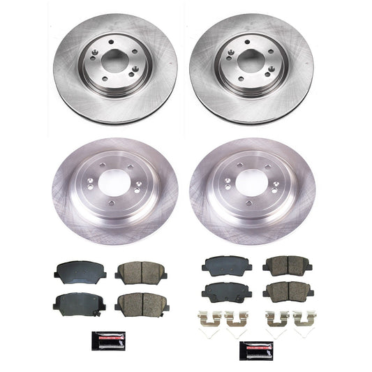 PowerStop 19-21 Hyundai Nexo Front & Rear Autospecialty Brake Kit (KOE8612)
