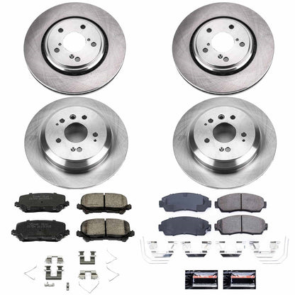 PowerStop 19-20 Honda Passport Front & Rear Autospecialty Brake Kit (KOE8613)