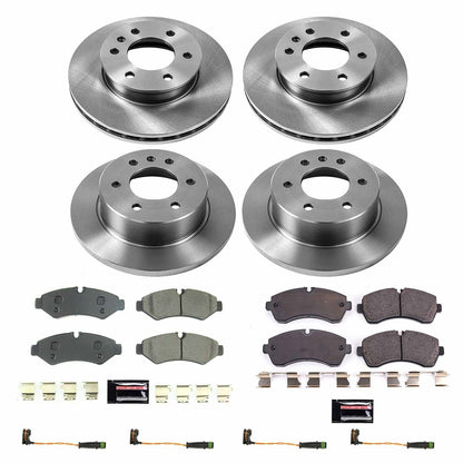 PowerStop 2020 Mercedes-Benz Sprinter 3500 Front & Rear Autospecialty Brake Kit (KOE8659)