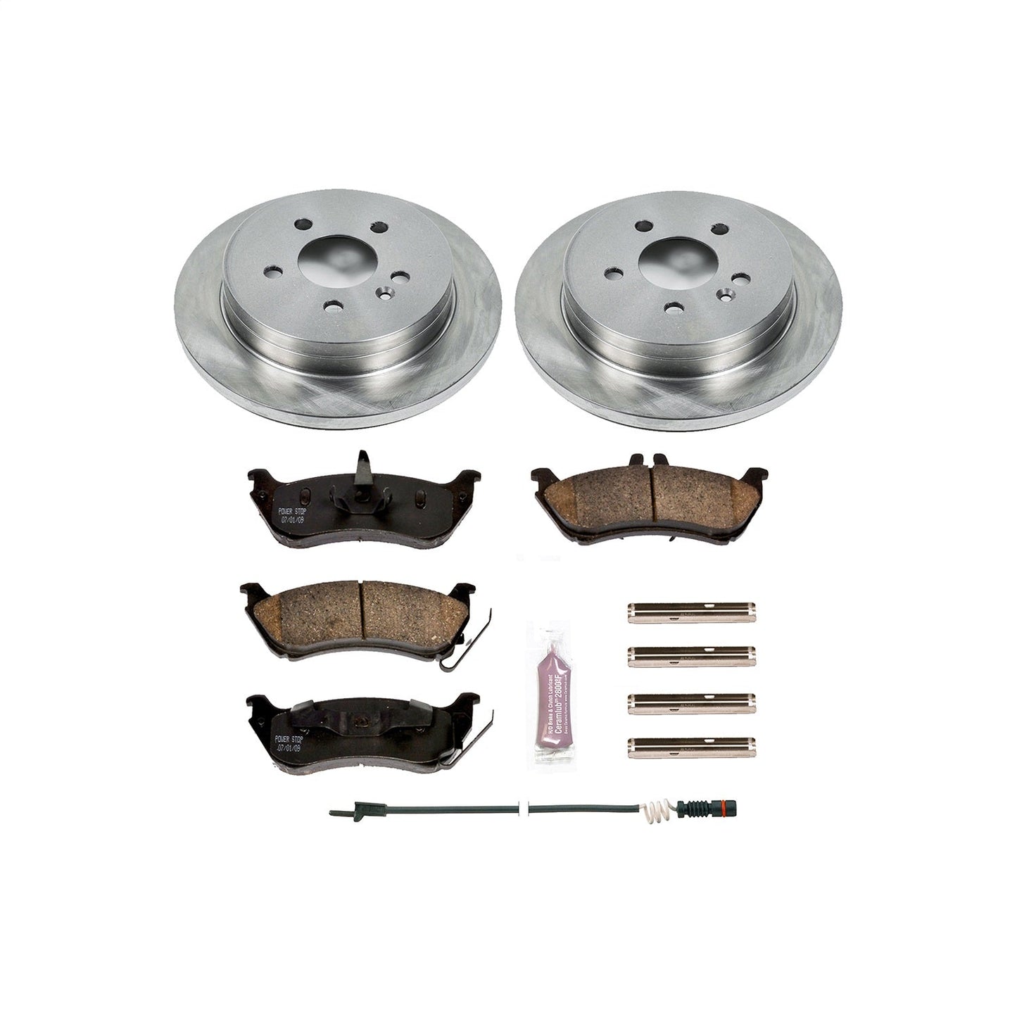 PowerStop 98-03 Mercedes-Benz ML320 Rear Autospecialty Brake Kit (KOE866)