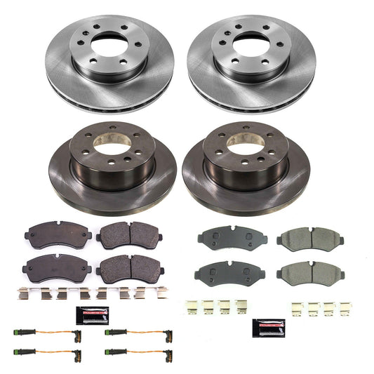 PowerStop 19-21 Mercedes-Benz Sprinter 2500 Front & Rear Autospecialty Brake Kit (KOE8661)