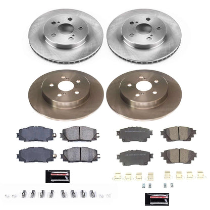 PowerStop 20-21 Toyota Corolla Front & Rear Autospecialty Brake Kit (KOE8664)