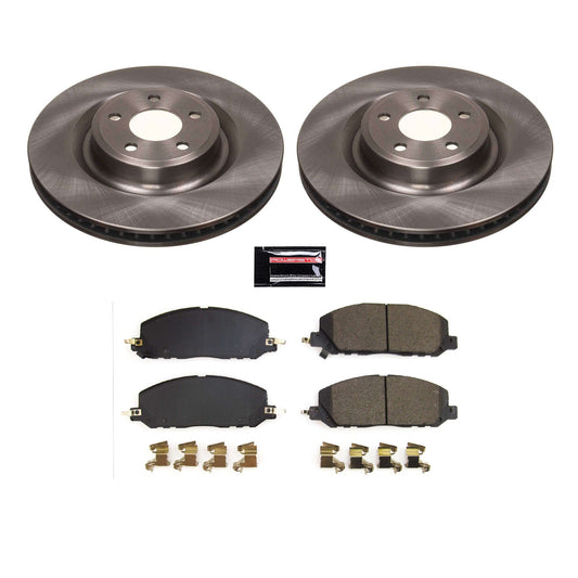 PowerStop 20-22 Lincoln Aviator Front Autospecialty Brake Kit (KOE8672)
