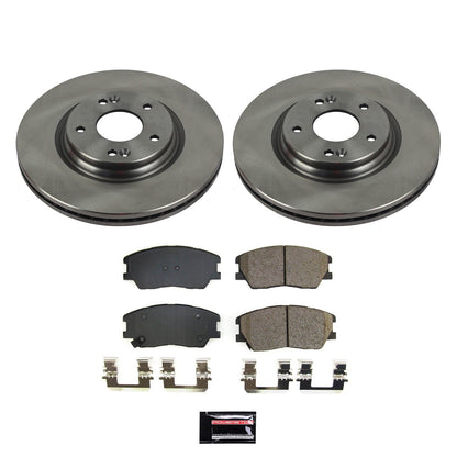 PowerStop 20-21 Kia Soul Front Autospecialty Brake Kit (KOE8674)