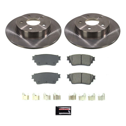 PowerStop 2021 Nissan Kicks Rear Autospecialty Brake Kit (KOE8675)