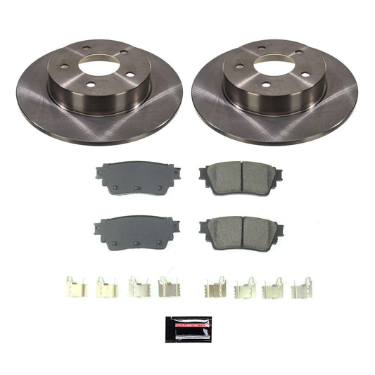 PowerStop 2021 Nissan Kicks Rear Autospecialty Brake Kit (KOE8675)