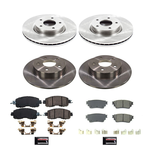 PowerStop 19-22 Nissan Altima Front & Rear Autospecialty Brake Kit (KOE8684)