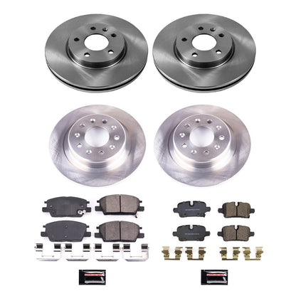 PowerStop 2020 Chevrolet Malibu Front & Rear Autospecialty Brake Kit (KOE8685)