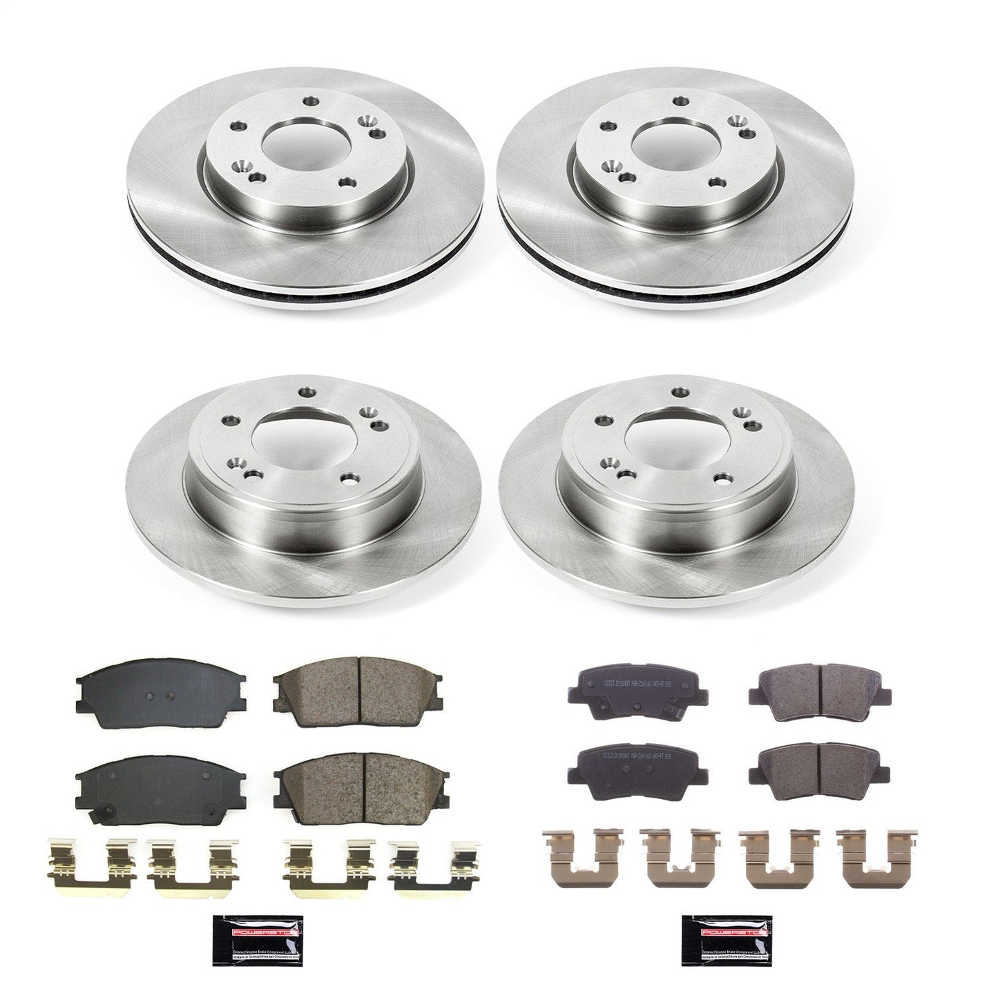 PowerStop 20-22 Hyundai Venue Front & Rear Autospecialty Brake Kit (KOE8686)